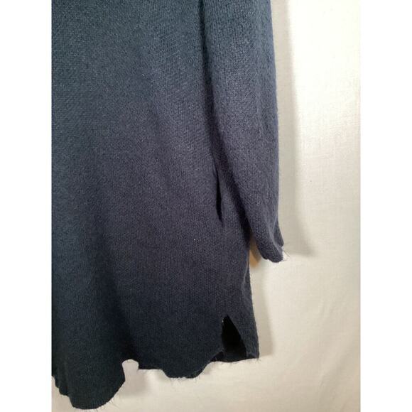 By Design Knit Long Cardigan Classic Duster with pockets. Navy womens small - Picture 5 of 5
